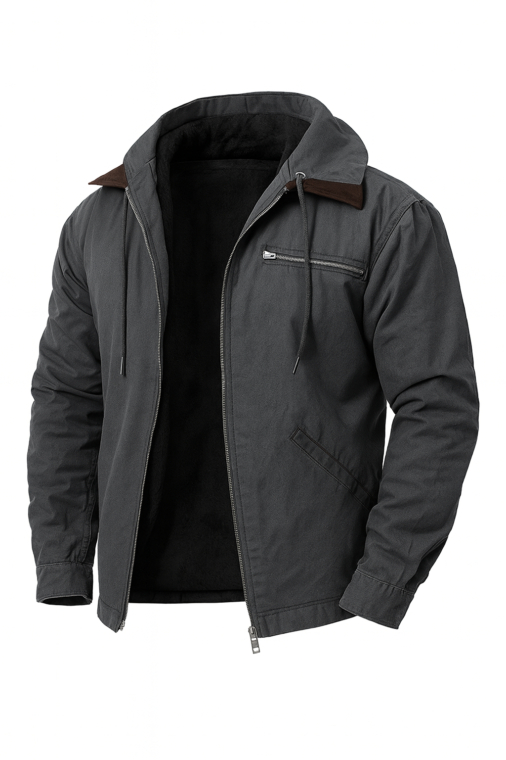 Miroslav – Ležérní bunda s podšitou kapucí