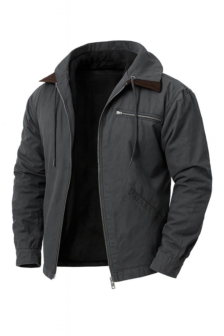 Miroslav – Ležérní bunda s podšitou kapucí