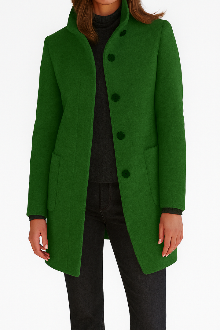 Jana – Minimalistický vlněný kabát