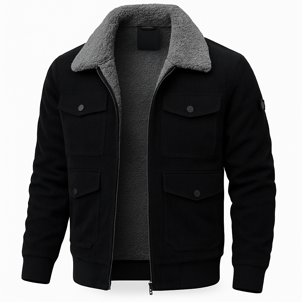 Václav – Bunda s podšívkou z ovčí vlny Sherpa