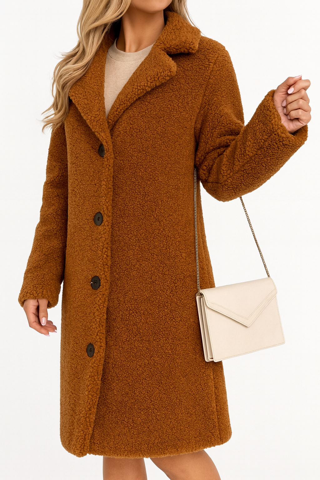 Zuzana – Dlouhý kožíškový kabát