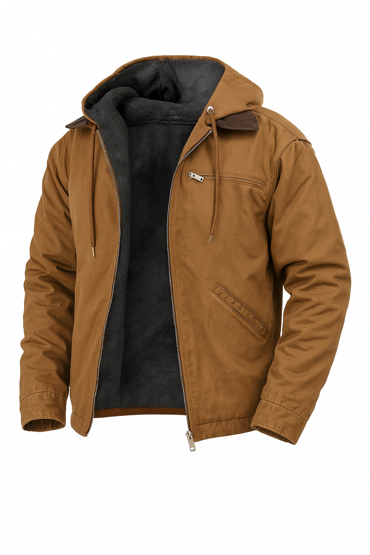 Miroslav – Ležérní bunda s podšitou kapucí