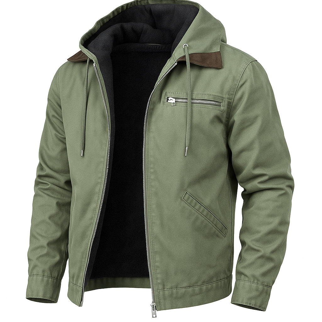 Miroslav – Ležérní bunda s podšitou kapucí