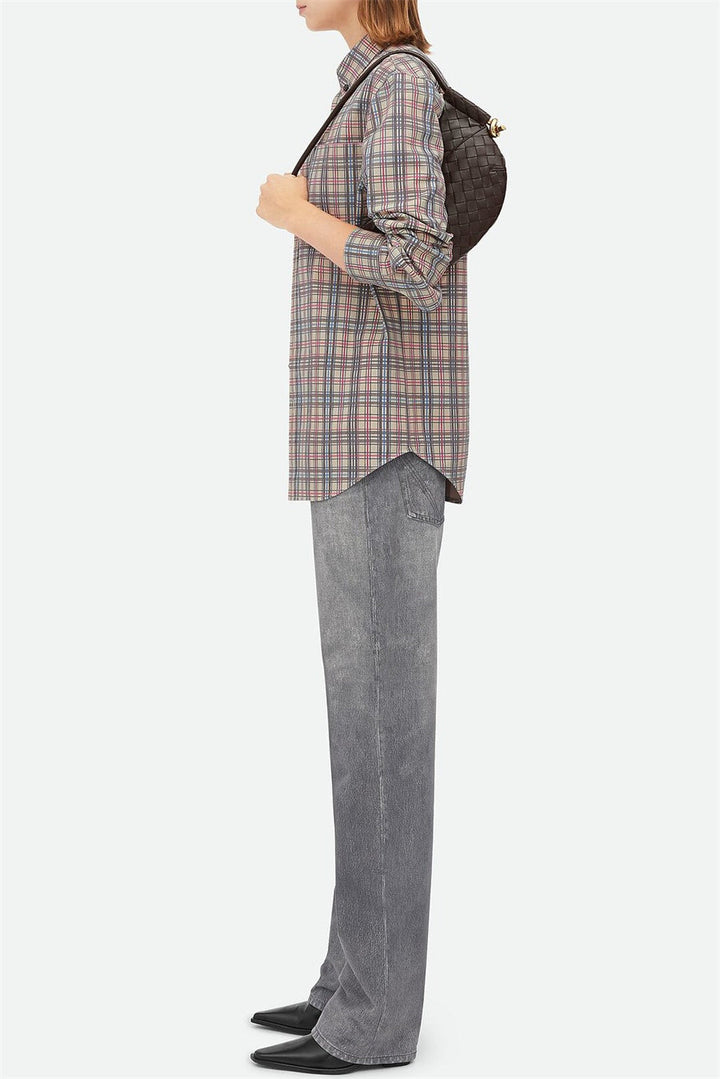 Petra – Černá pletená kabelka přes rameno