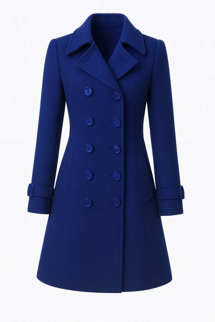 Eliška – Dlouhý dvouřadový kabát