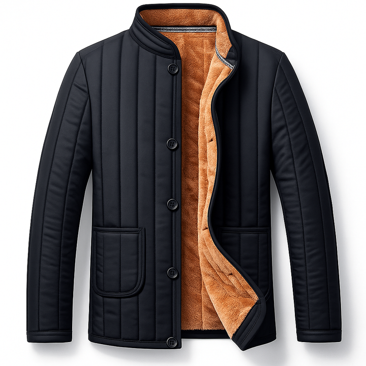 Lukáš – Prošívaný kabát v elegantním střihu