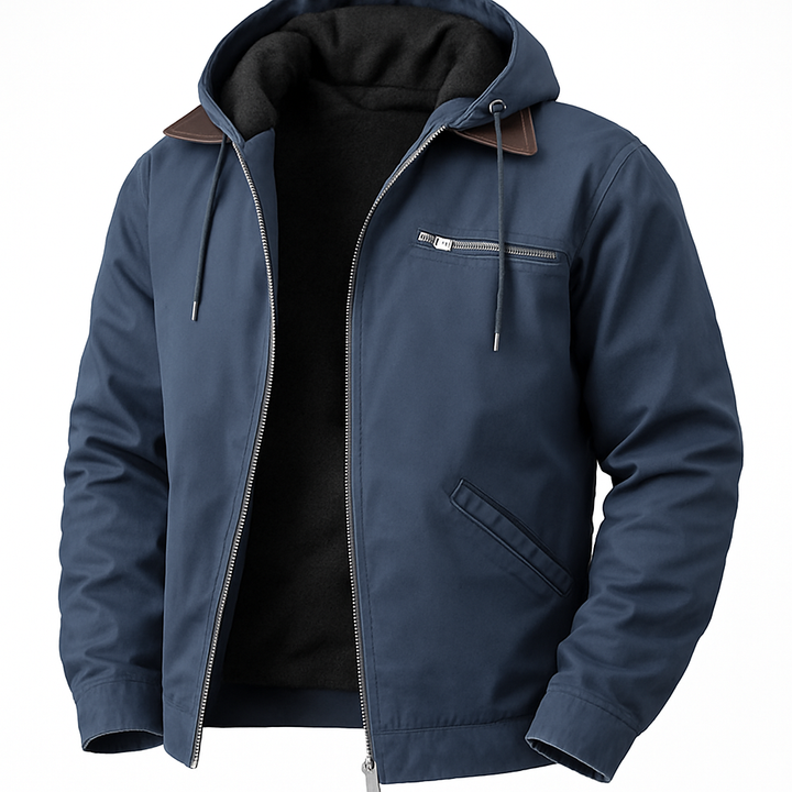 Miroslav – Ležérní bunda s podšitou kapucí